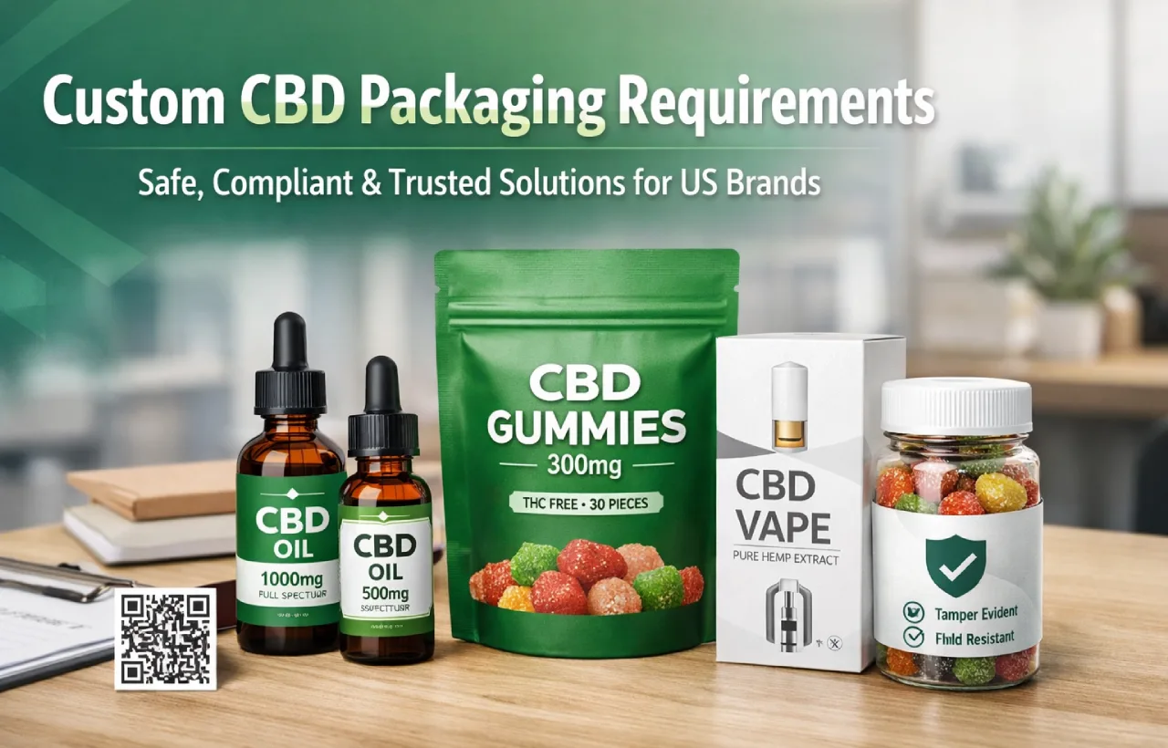 Custom CBD Packaging Requirements: What US Brands Must Follow